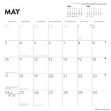 LEGO 2026 wall calendar 30x30cm (British brand)