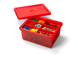 Lego Red Compartment Storage Box- Buy online at McGrocer