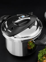 Next Tower Silver Ultima 6L Pressure Cooker- Buy online at McGrocer