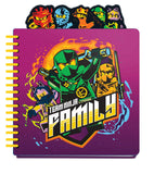 LEGO Ninjago Tab Notebook with frosted cover, imported from the UK