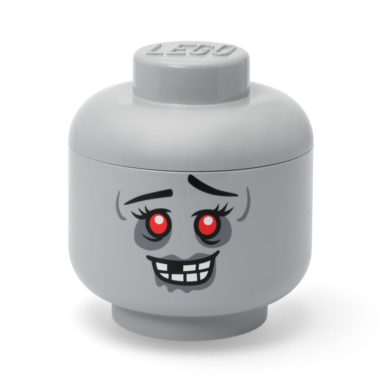 LEGO Zombie Storage Head Large Plastic Container (British brand)