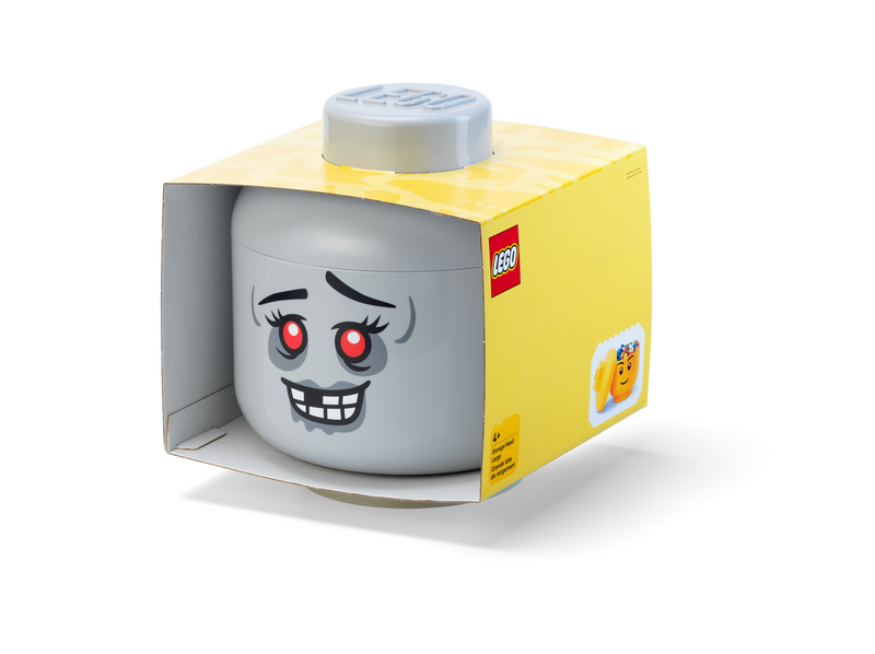LEGO Zombie Storage Head Large Plastic Container (British brand)