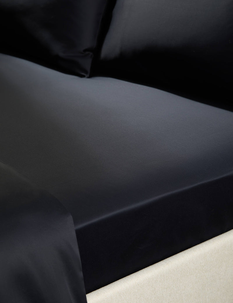M&S Kelly Hoppen 500TC cotton sateen extra deep fitted sheet 38cm - British product