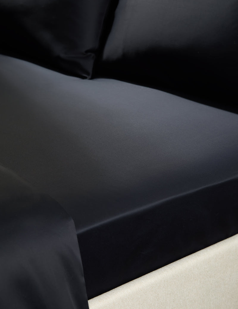 M&S Kelly Hoppen 500TC cotton sateen extra deep fitted sheet 38cm - British product
