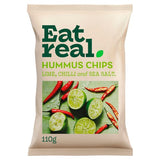 M&S Eat Real Hummus Chips Chilli Lime and Sea Salt Snacks 110g- Buy online at McGrocer