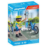 Playmobil 71732 Action Heroes Police Bicycle Patrol