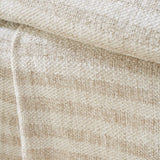 Catherine Lansfield Stripe Chenille Natural