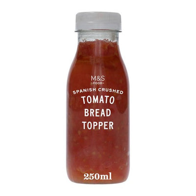 M&S M&S Spanish Crushed Tomato Bread Topper 250ml- Buy online at McGrocer