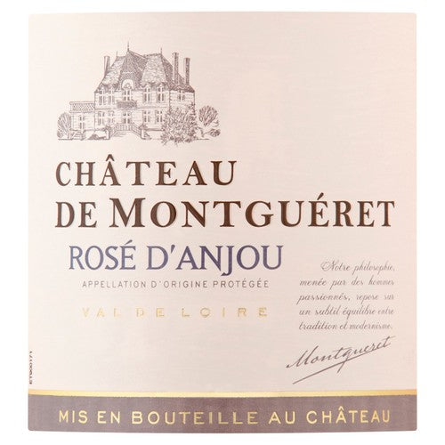 Chateau Montgueret Rosé d'Anjou wine 75cl - British product