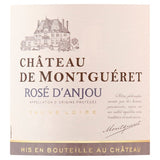 Chateau Montgueret Rosé d'Anjou wine 75cl - British product