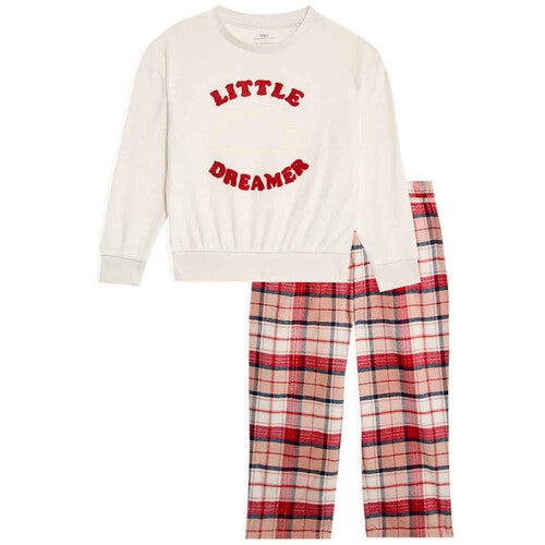 MS Little Dreamer Pyjamas 4-5 Years Cherry Red
