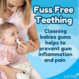 Brush-Baby teething wipes pack of 20 - British product