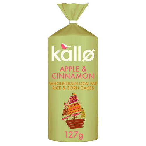Kallo Apple Cinnamon Rice Cakes