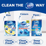 Bloo Power Active Lemon Toilet Rim Blocks