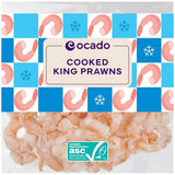 Ocado ASC Frozen Cooked King Prawns
