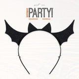 Black Bat Halloween Headband