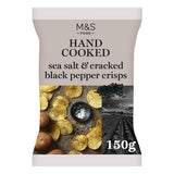M&S Hand Cooked Sea Salt & Black Pepper Crisps