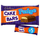 M&S Cadbury Fudge Chocolate Cake Bars 5 Pack- Buy online at McGrocer