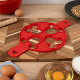 Ridged Glass Hurricane Candle Holder