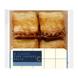 M&S M&S Collection 4 Classic Pork Sausage Rolls 188g- Buy online at McGrocer
