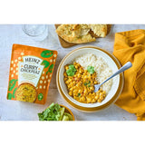 Heinz Curry Chickpeas with Coconut and Spinach