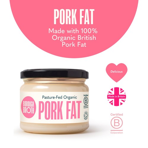 Borough Broth 100 Organic Pork Fat