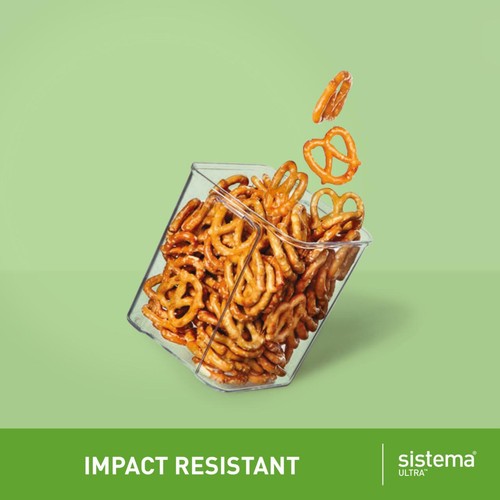 Sistema Ultra Tritan pantry storage container 460ml (British brand)