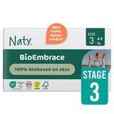 M&S Naty BioEmbrace Big Pack Eco Friendly Disposable Nappies Size 3 (4-9kg)- Buy online at McGrocer