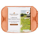 M&S Packington Free Range White Eggs 6 Pack- Buy online at McGrocer