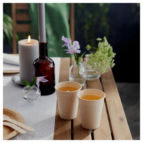 Sweet 240ml Brown Paper Cups