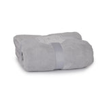 M&S Deyongs Snuggle Touch Fleece Silver Throw 140x180cm- Buy online at McGrocer