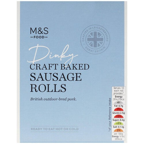 MS Dinky Sausage Rolls