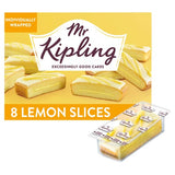 M&S Mr Kipling Lemon Slices Cake Slices 8 per pack- Buy online at McGrocer