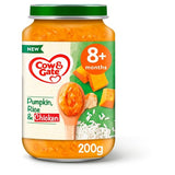 Cow Gate Pumpkin Chicken Rice Baby Food Meal Jar 8 Months