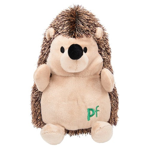 Petface Heston Hedgehog plush dog toy, imported from the UK