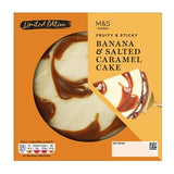 M&S Banana & Salted Caramel Cake Serves 6