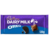 Tesco Cadbury Dairy Milk OREO Chocolate Bar 120g- Buy online at McGrocer
