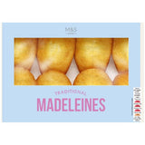 M&S M&S All Butter Vanilla Flavoured Madeleines Sponge Cakes 152g- Buy online at McGrocer