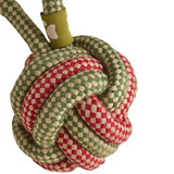 M&S Rope Ball Dog Toy, Green
