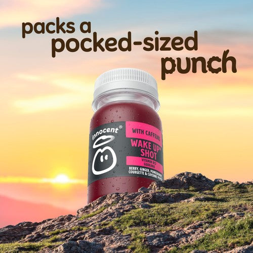Innocent Wake Up Berry Ginger Pomegranate Courgette & Cayenne Pepper Shot
