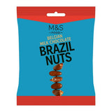 M&S M&S Belgian Milk Chocolate Brazil Nuts Chocolate Covered Nuts 85g- Buy online at McGrocer