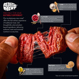 REDEFINE MEAT plant-based flank steak 2 x 100g, imported from the UK