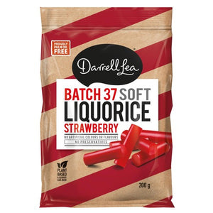 Darrell Lea Batch 37 Fresh Strawberry Liquorice