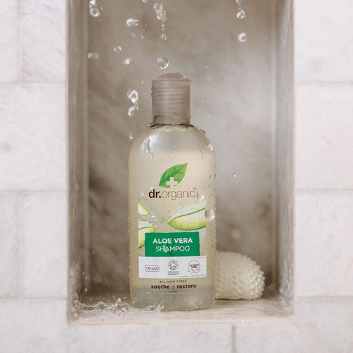 Dr Organic aloe vera shampoo - British product