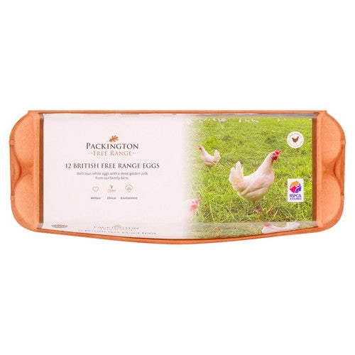 Packington Free Range White Free Range Eggs