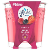 Glade Small Scented Candle, Bubbly Berry Splash