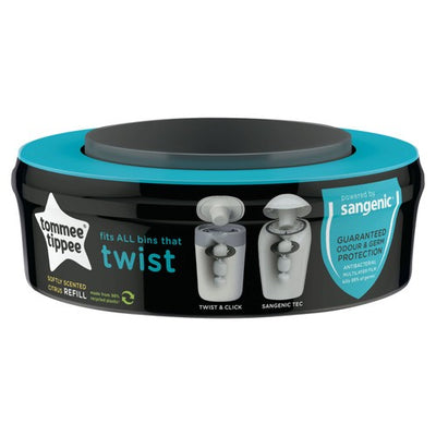 M&S Tommee Tippee Twist & Click Softly Scented Citrus Nappy Bin Refill Cassette- Buy online at McGrocer