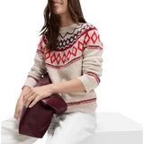 M&S Womens Boucle Jumper, M, Oatmeal