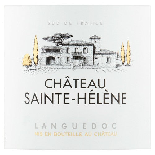Chateau Sainte-Helene Languedoc red wine 2018 75cl - British product