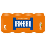 Irn-Bru original flavoured soft drink 8 x 330ml cans, UK version